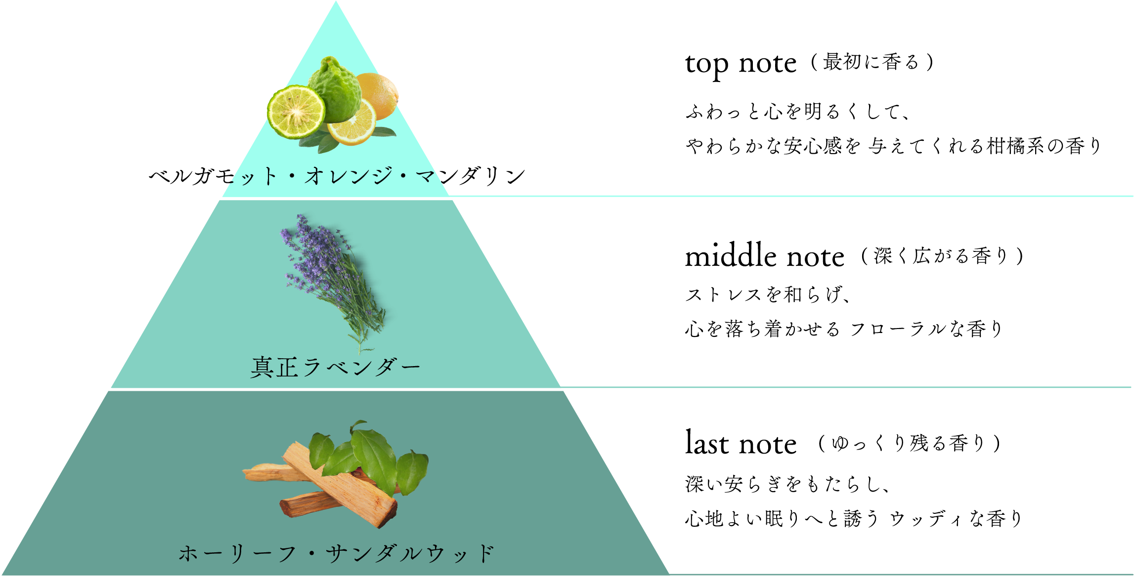 香りのピラミッド